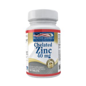 Chelated Zinc 100 Tabletas